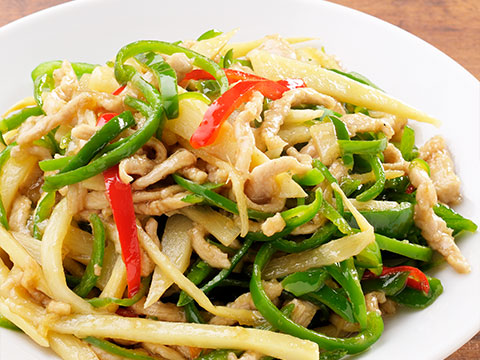 青椒肉絲