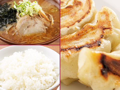 餃子定食セット